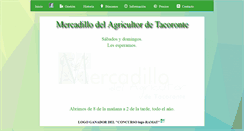 Desktop Screenshot of mercadillodelagricultor.com